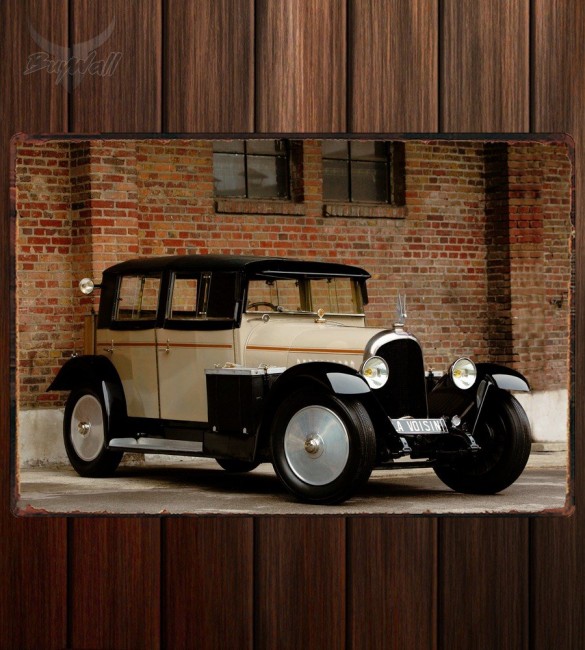Металлическая табличка Voisin C7 Lumineuse Saloon Металлическая табличка Voisin C7 Lumineuse Saloon